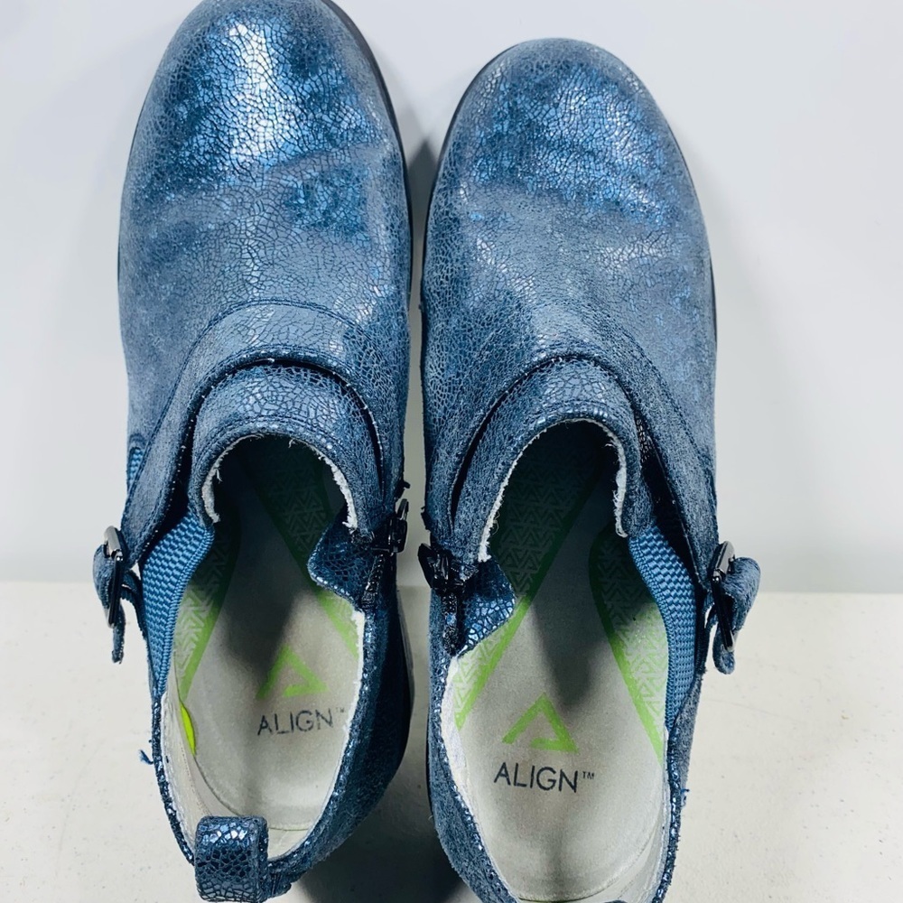 Align By Nurse Mates Women's Arya Slip Resistant Nursing Clog Navy size 8W - Picture 6 of 8